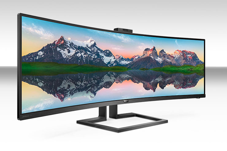 Philips 499P9H, il display curvo da 49” per la produttività Philips 499P9H, il display curvo da 49” per la produttività