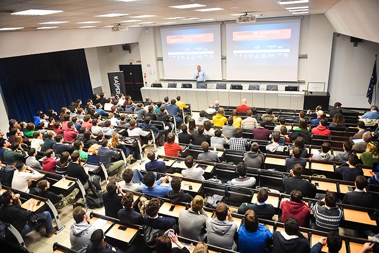 Cybersecurity e cyber-immunità, Eugene Kaspersky al PoliMI