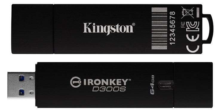 Kingston IronKey D300S, mobilità in totale sicurezza