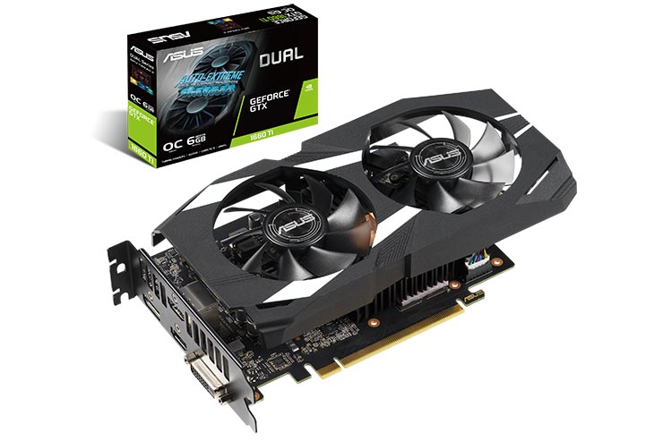 Nvidia GeForce GTX 1660 Ti, Asus svela quattro nuovi modelli