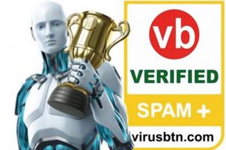 A marzo Eset ha ricevuto la certificazione VBSpam +