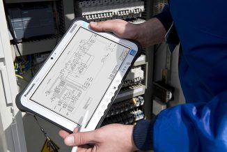 Tablet rugged FZ-G1 Panasonic per gli ingegneri di Centrica