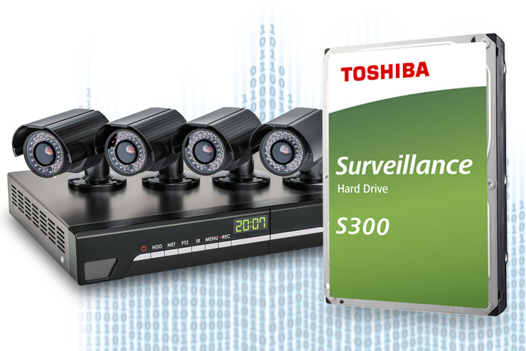 Toshiba S300, sicurezza e affidabilità per la videosorveglianza