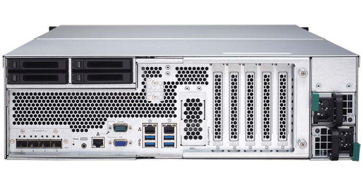 QNAP TDS-16489U R2, storage enterprise con supporto QES