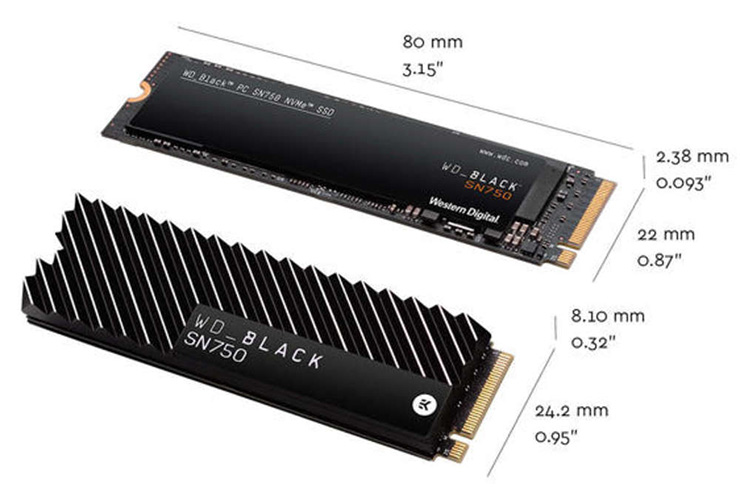 WD Black SN750, prestazioni al vertice della categoria