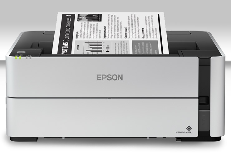 Arrivano a dieci le stampanti monocromatiche EcoTank di Epson