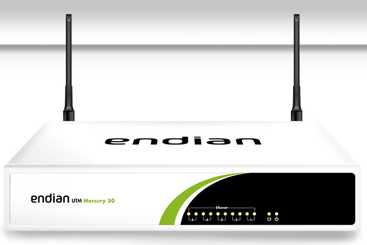 Endian UTM Mercury50 Wi-Fi, navigazione sicura e tracciata