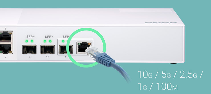QNAP, switch veloci per supportare il business moderno