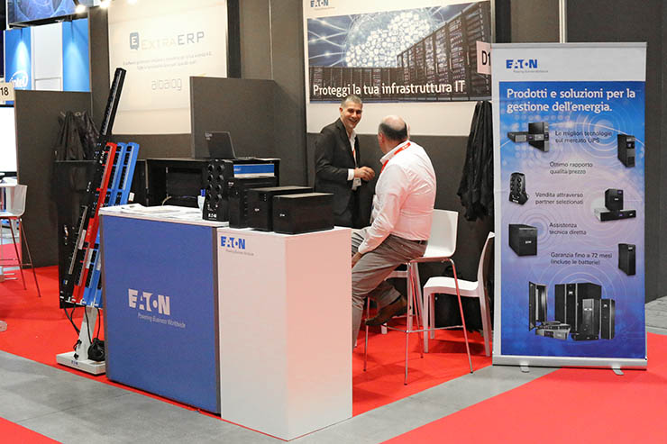 Eaton a SMAU Milano, intervista a Luciano Livrani