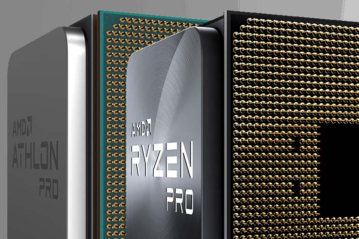 AMD Ryzen PRO 3000 alimenta i desktop HP e Lenovo AMD Ryzen PRO 3000 alimenta i desktop HP e Lenovo