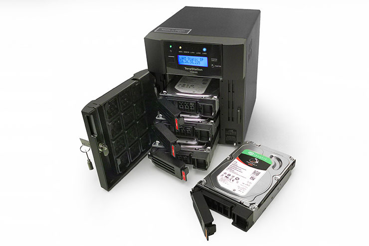 Buffalo TS6400DN, snapshot e gestione iSCSI a 10 Gbps