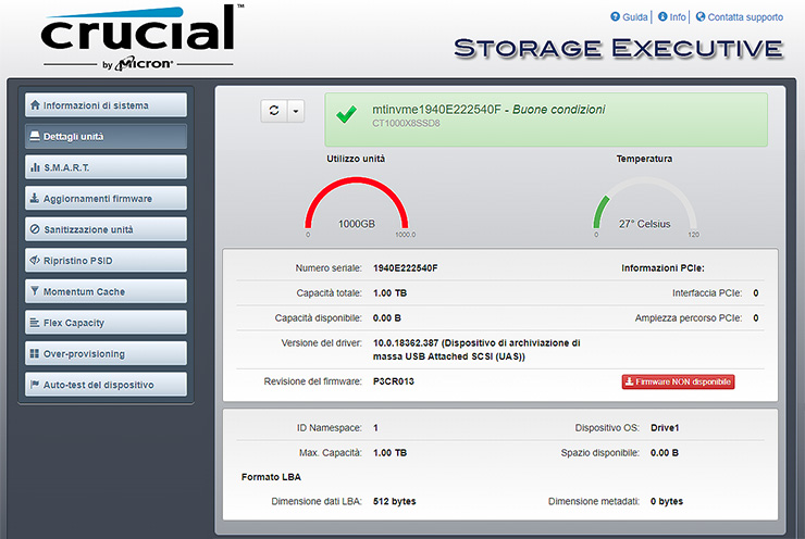 Crucial X8, storage portatile veloce con USB-C 3.2 Gen2