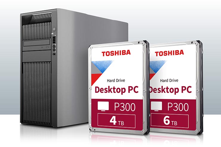 P300 Desktop PC Hard Drive Toshiba si amplia con due unità