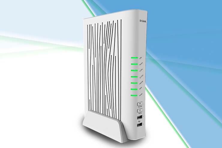 D-Link presenta l’innovativo modem router VoIP DVA-5593