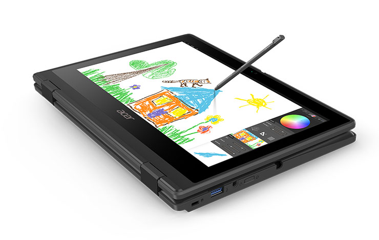 Acer TravelMate Spin B3, il convertibile robusto per la scuola