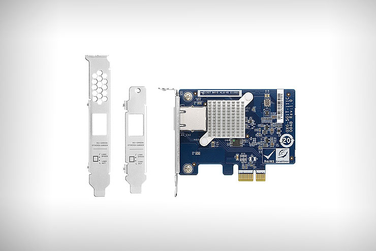 QNAP QXG-5G1T-111C accelera le attività di rete