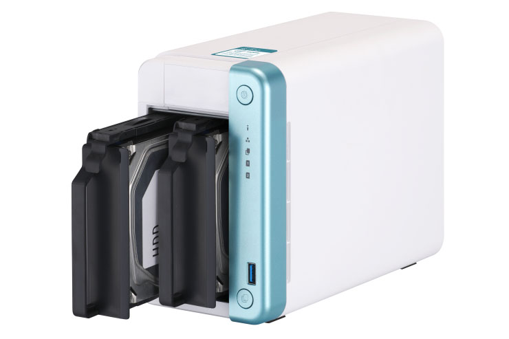 QNAP TS-251D, NAS compatto con espandibilità PCI Express