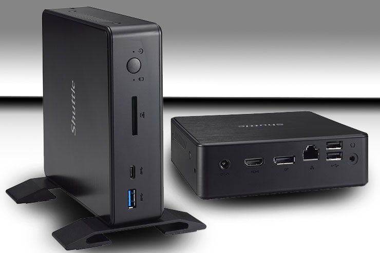 Shuttle XPC nano, riproduzione 4K e CPU Intel Whiskey Lake