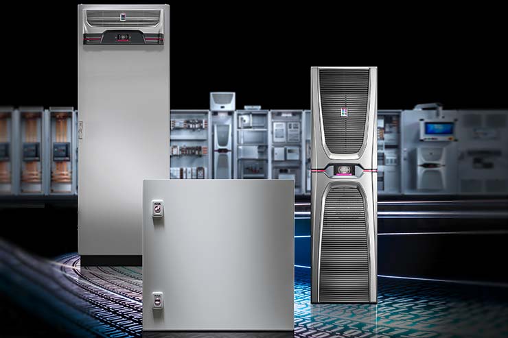 Rittal AX e KX, armadi progettati per l'Industria 4.0