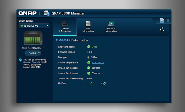 QNAP TL USB JBOD, espandibilità e performance per NAS e PC