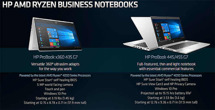 HP e AMD