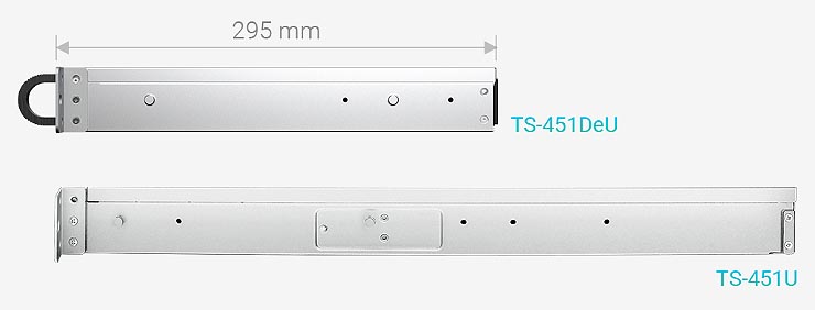 Storage NAS rackmount a profondità ridotta