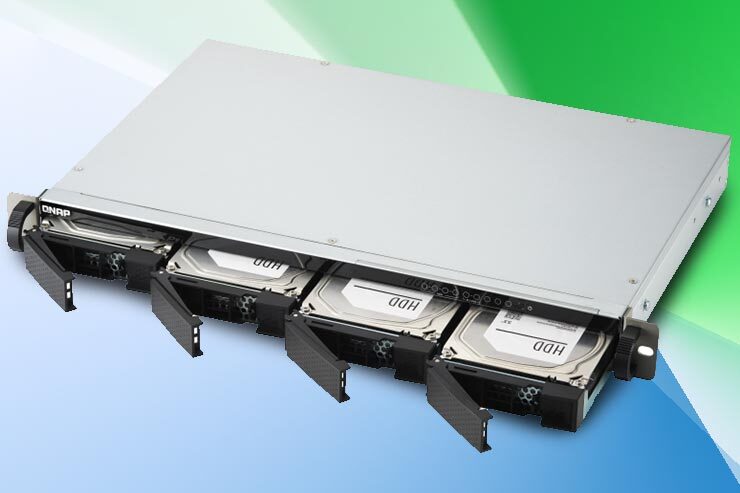 Storage NAS rackmount a profondità ridotta