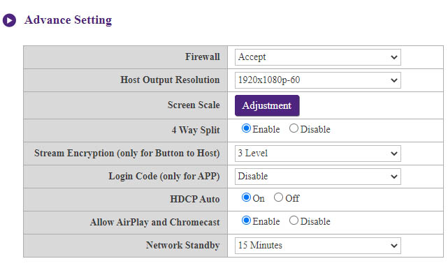 Firewall Setup