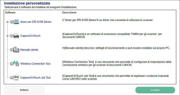 Il setup è facile e alla portata di tutti.