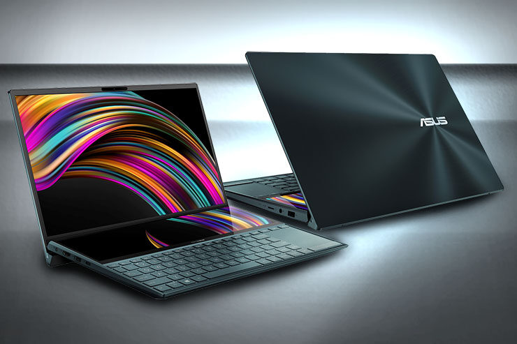 Notebook dual-display per lavoro