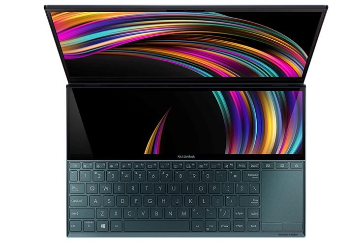Notebook dual-display per lavoro