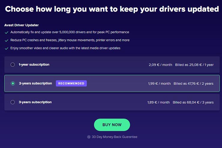 Driver updater