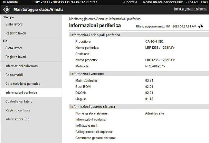 Canon i-SENSYS X 1238P