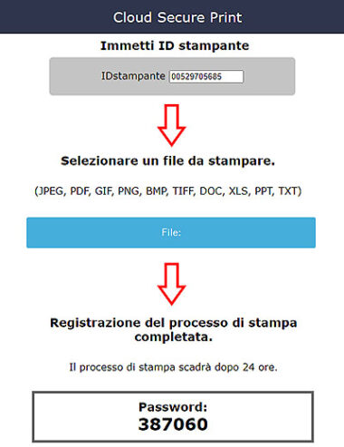 Cloud Secure Print