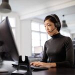 cuffie wireless DECT Poly unified communication