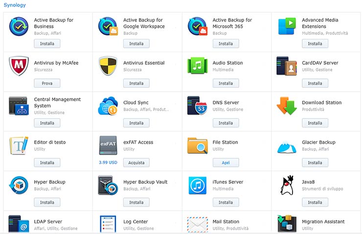 NAS Synology