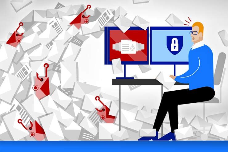Email phishing in aumento