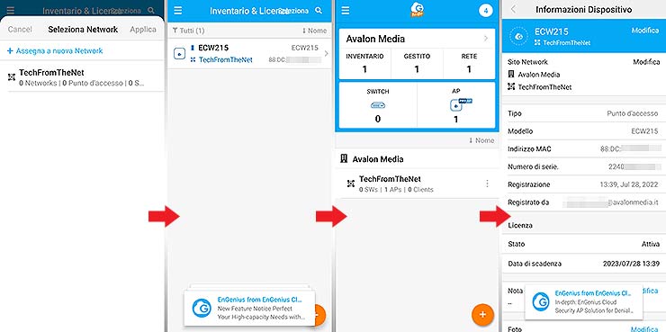 gestione mobile