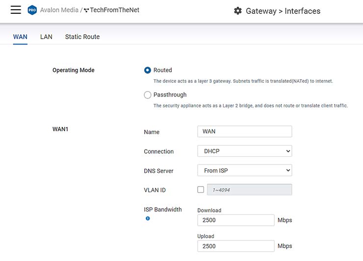 security gateway