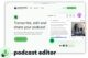 podcast editor