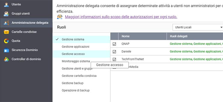 amministrazione delegata