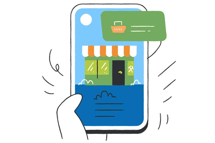 landing page