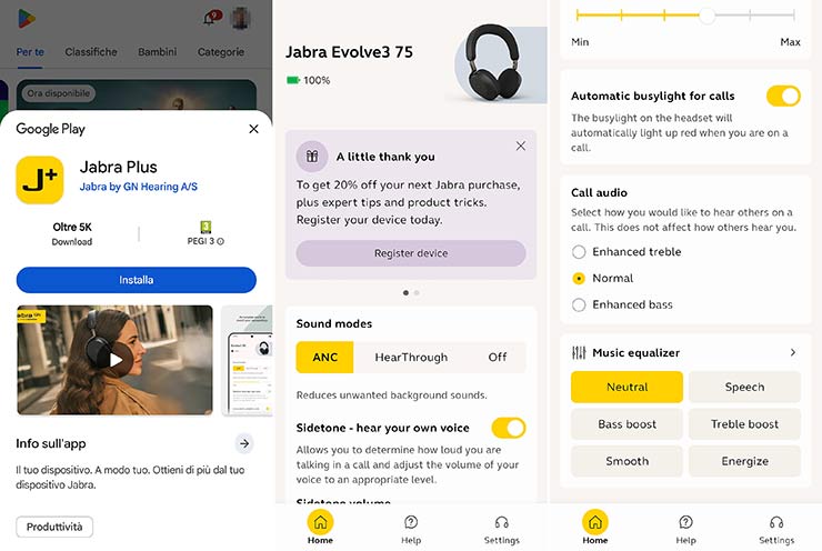 cuffie professionali 