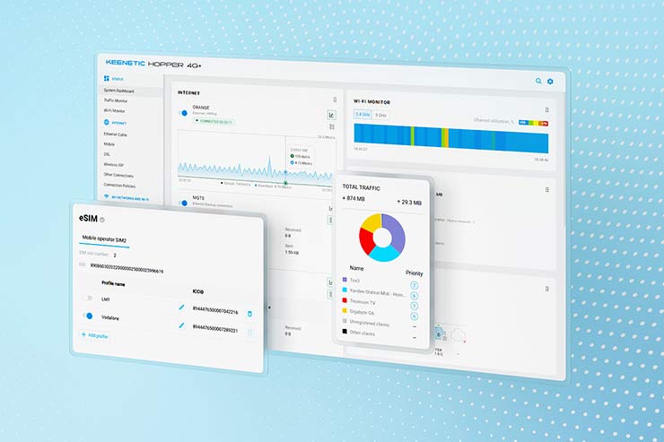 KeeneticOS 5, gestione App e social media per la smart home